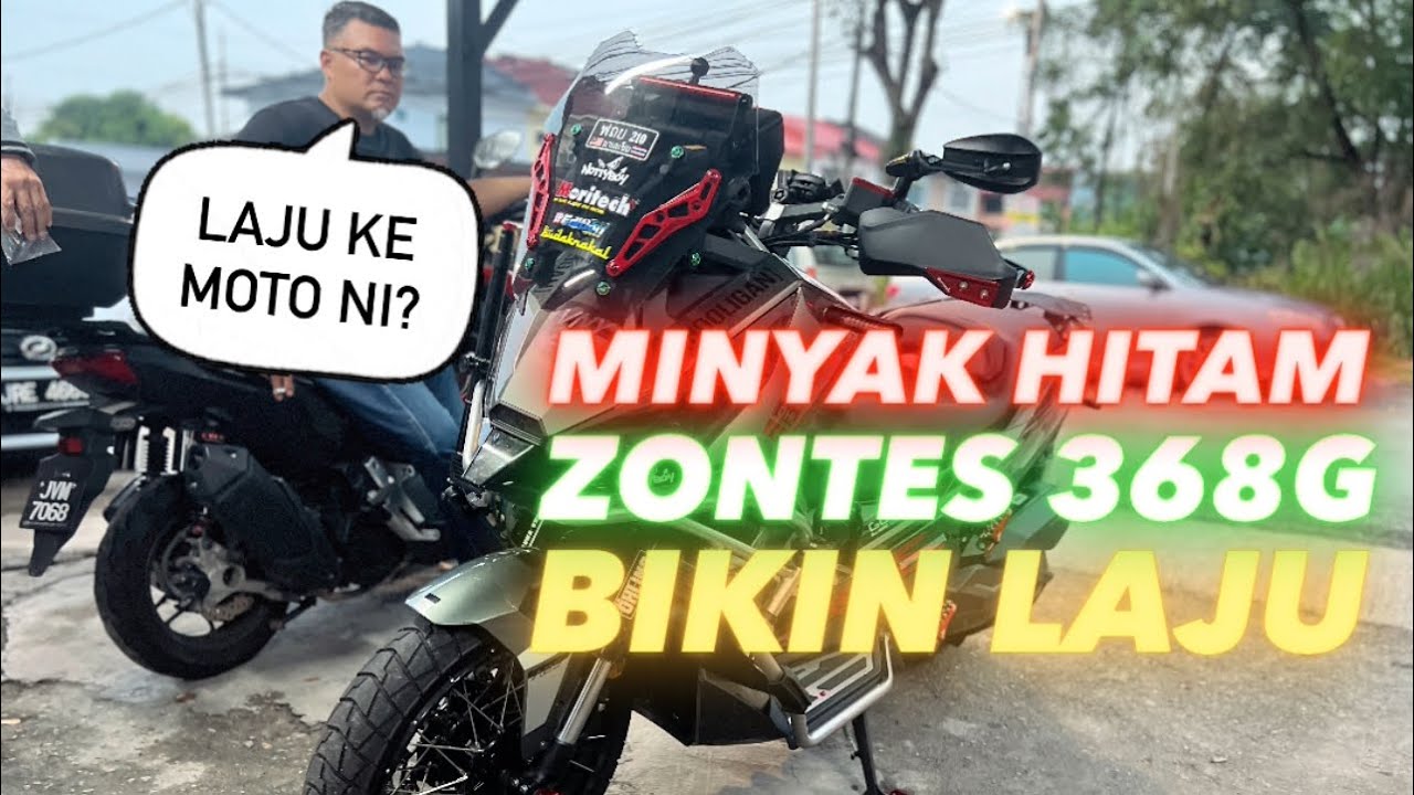 ZONTES 368G SERVICE MAINTENANCE | MINYAK HITAM POWER
