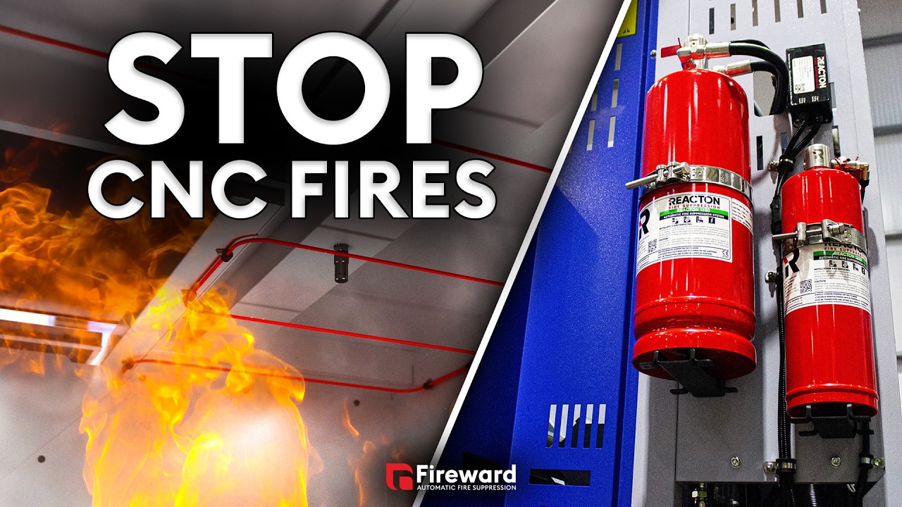 How Fire Suppression Works On CNC Machinery ⚙️