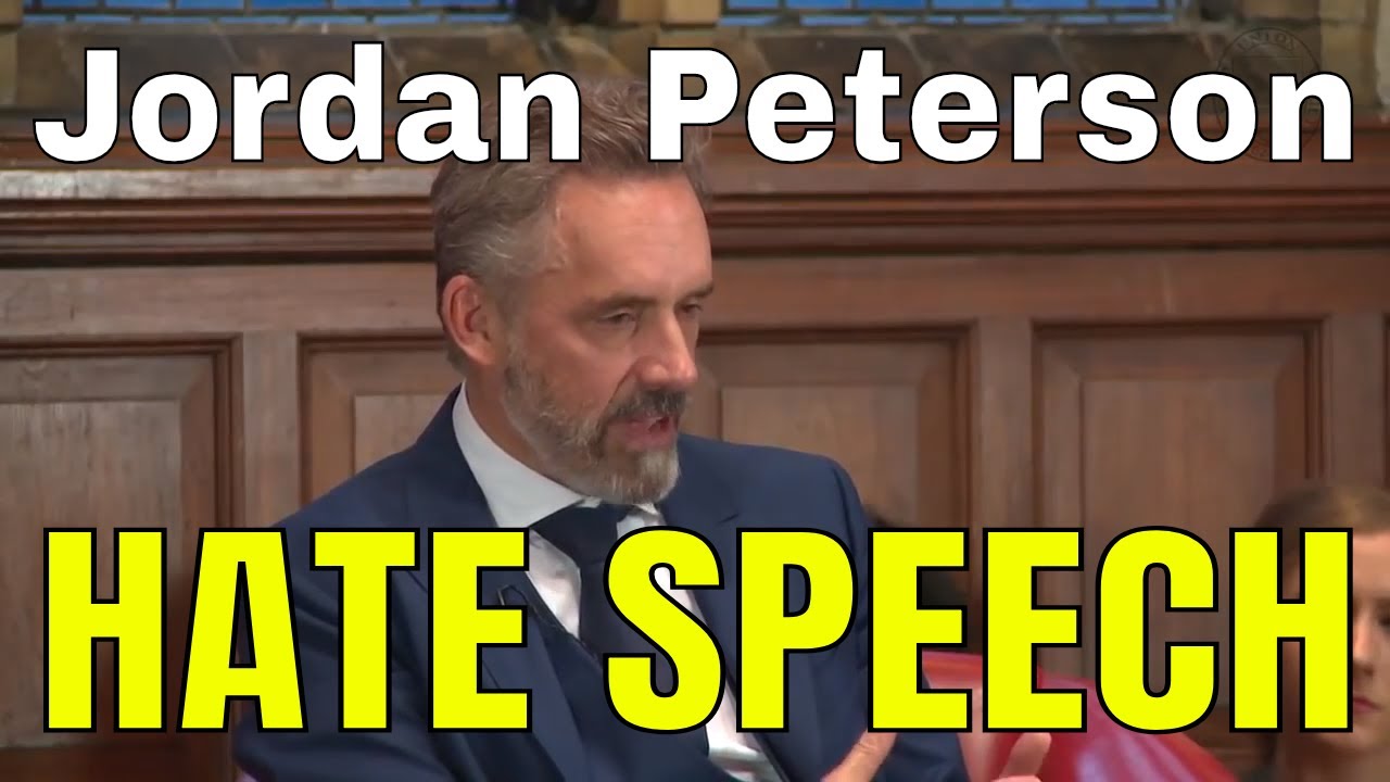 Jordan Peterson debates HATE SPEECH