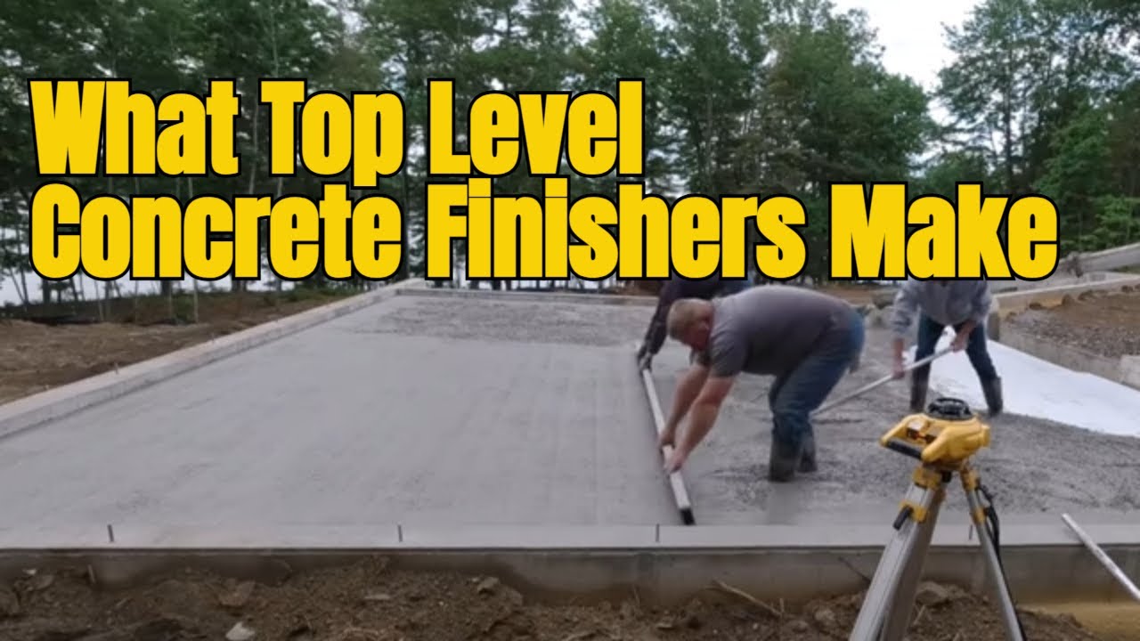 Can You Make $100,000 A Year As A Concrete Finisher?
