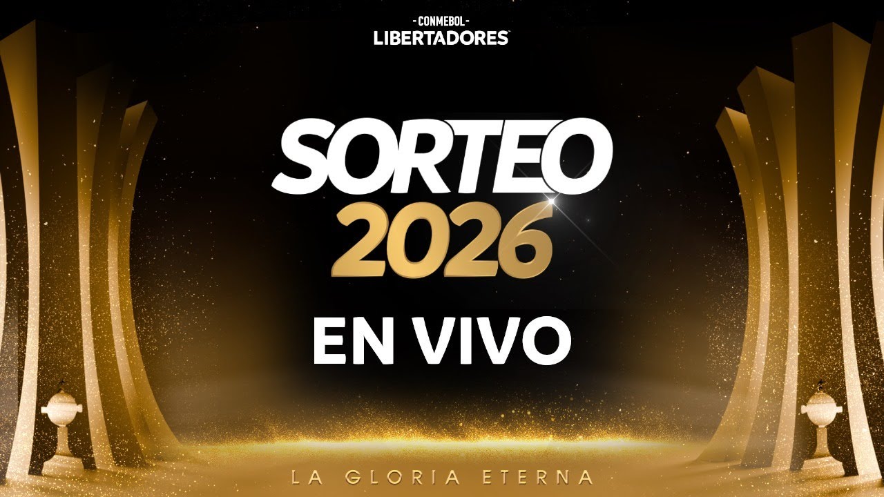 EN VIVO | SORTEO DE LAS FASES PRELIMINARES DE LA CONMEBOL LIBERTADORES 2026