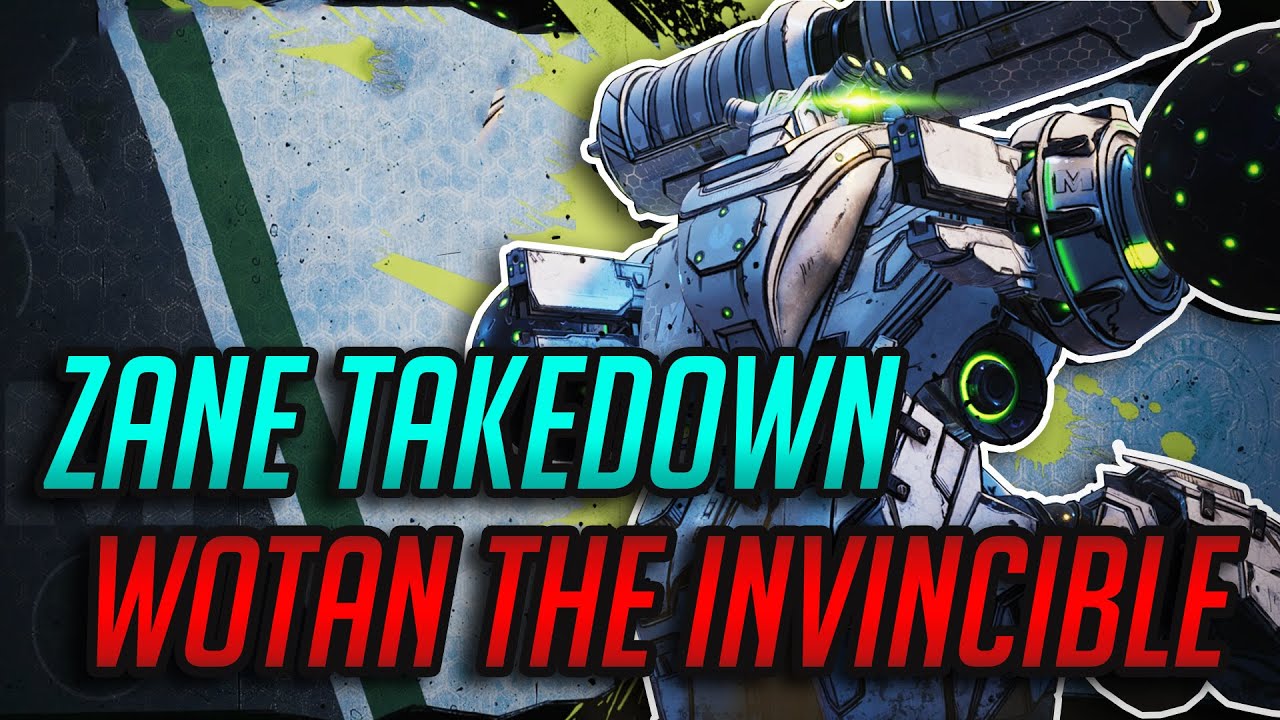 Borderlands 3: Zane solo Wotan the Invincible — Mayhem 4 / TVHM