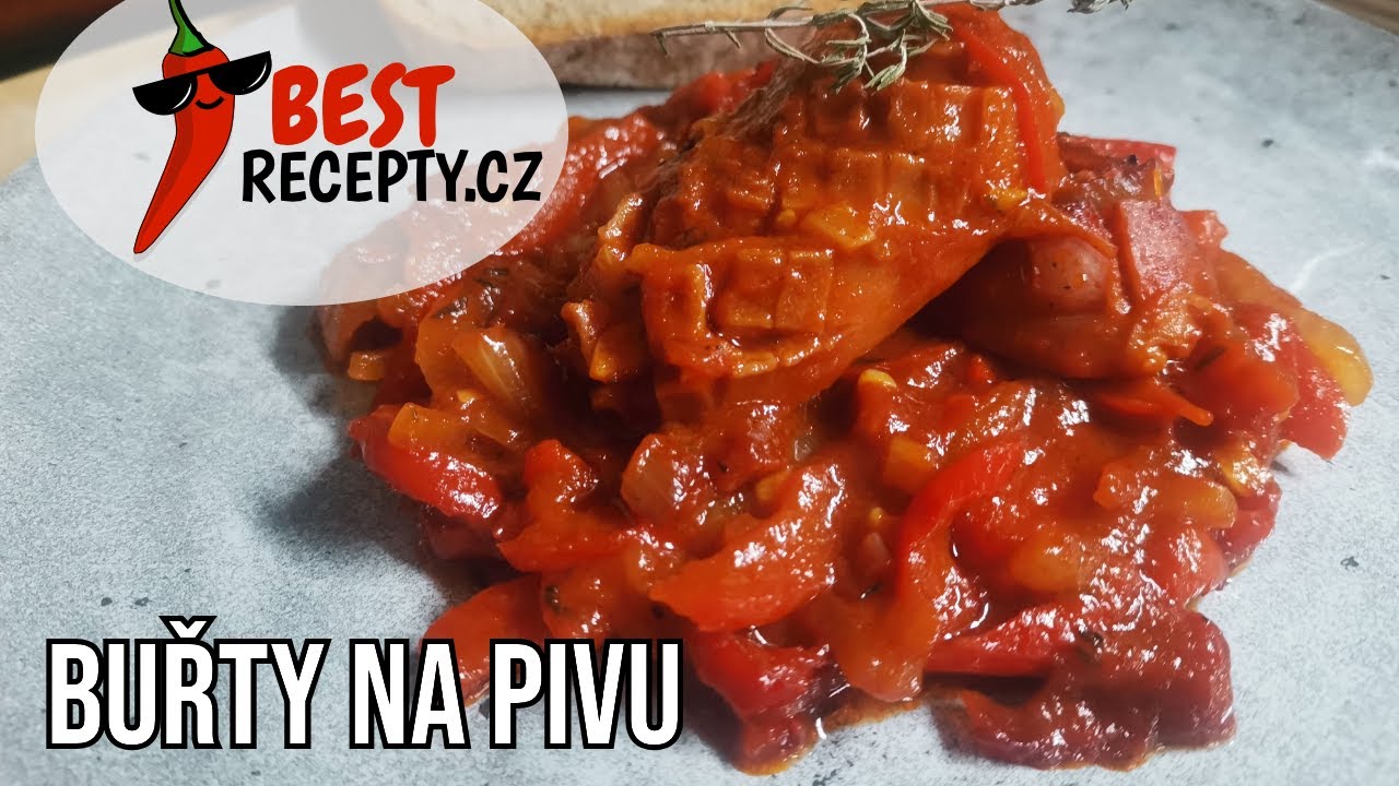 BUŘTY NA PIVU - Nejlepší recept na pochoutku ze špekáčků 🌶