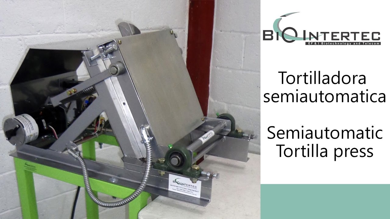 Tortilladora de harina de trigo - Tortilla machine auto 1