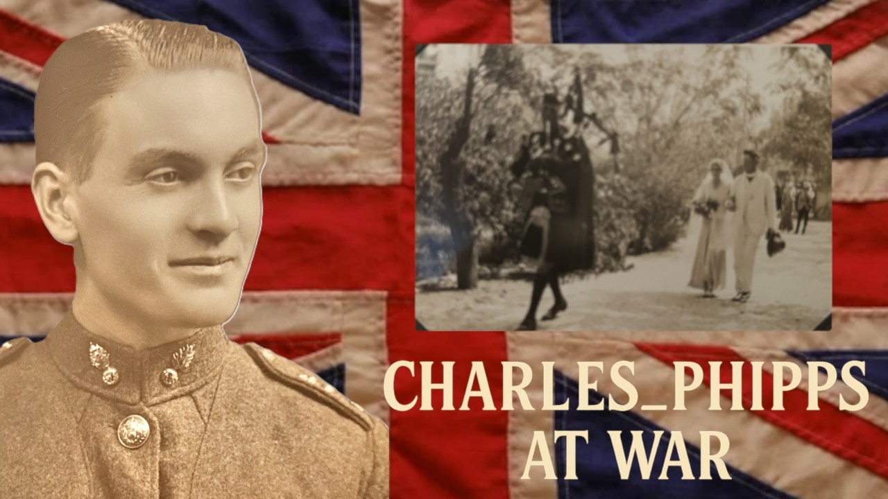 Military Photo Archive | Charles Phipps - Royal Scots Fusiliers - Captain McNiel's Wedding Piper