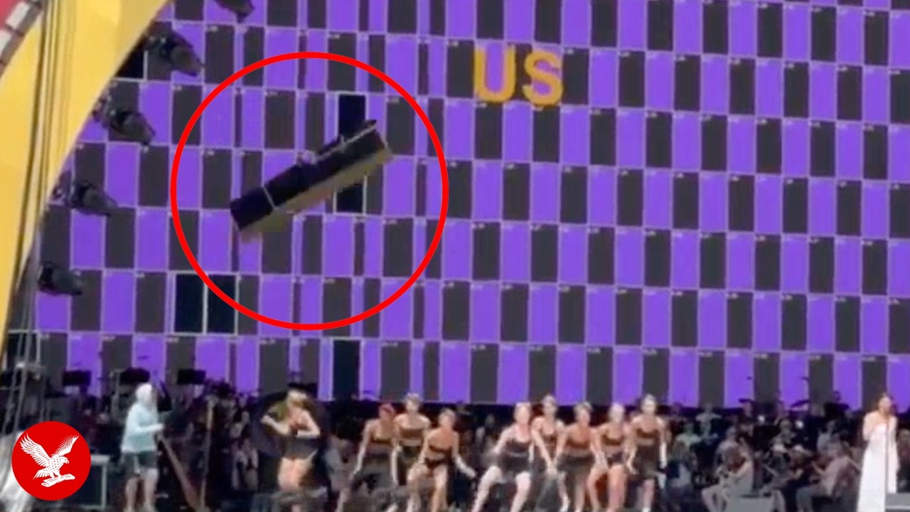 Trump&rsquo;s Freedom 250 stage falls apart while dancers rehearse on it