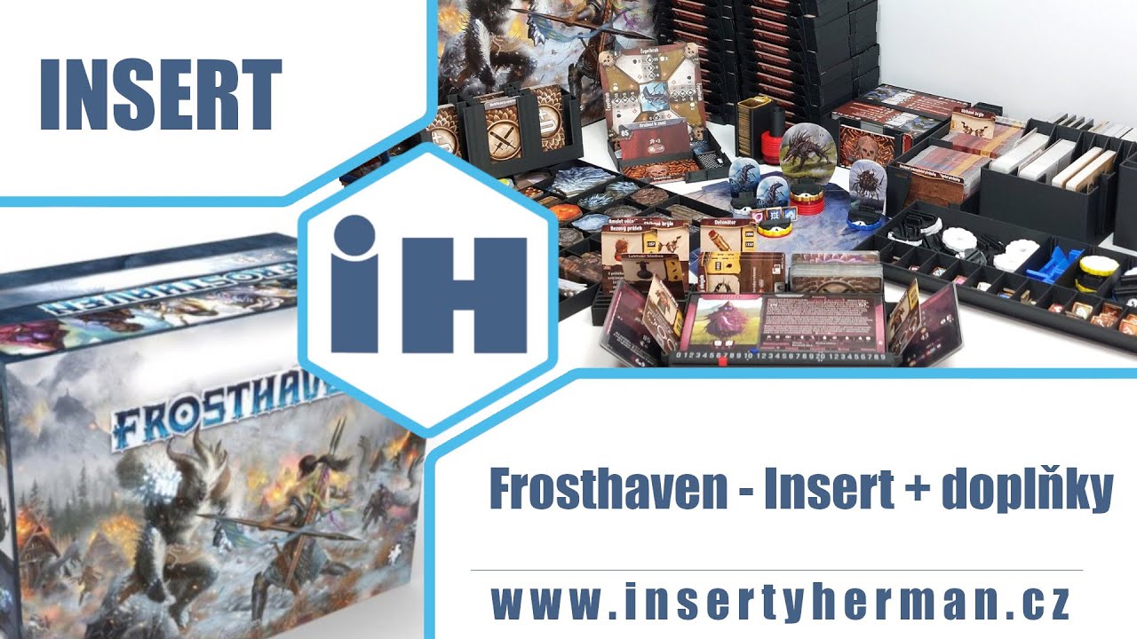 Frosthaven: Insert + doplňky (accessories)