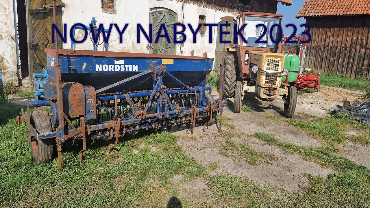 Nowy nabytek 2023?!?!? Siewnik Nordsten  CLB 300 MK II