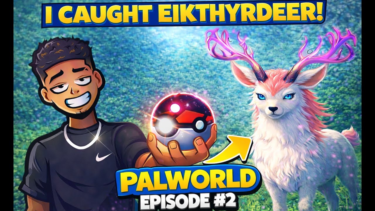 Catching Eikthyrdeer Was HARD! 🔥 Palworld #2