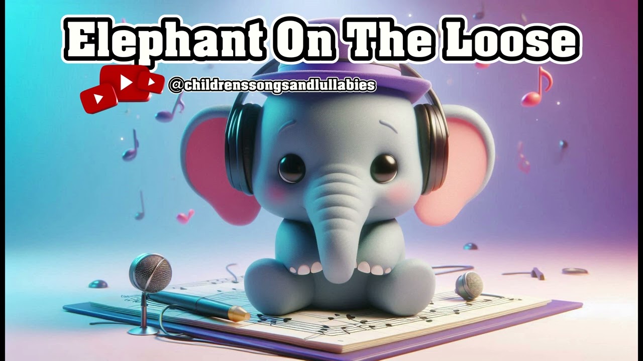 Elephant On The Loose - Beautiful Song for Children | Kids Songs | Children's Song