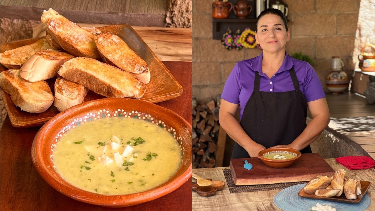 Receta De Antaño Crema de Calabacitas - La Herencia de las Viudas
