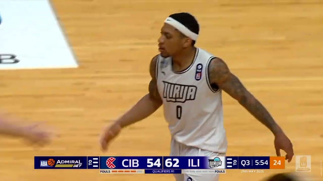 AdmiralBet ABA League 2025/26 Qualifiers highlights, Round 1: Cibona - Ilirija (29.5.2025)