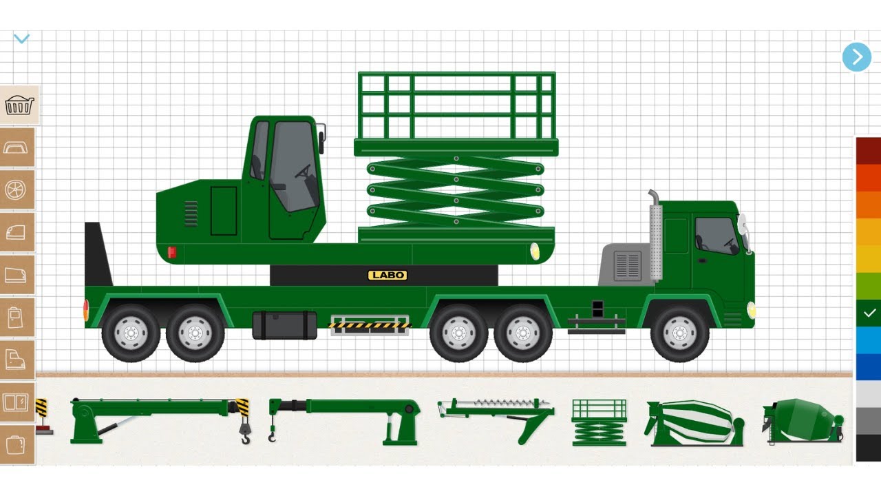 Labo Truk Konstruksi | Bangun Mesin Pengebor Bumi Hijau
