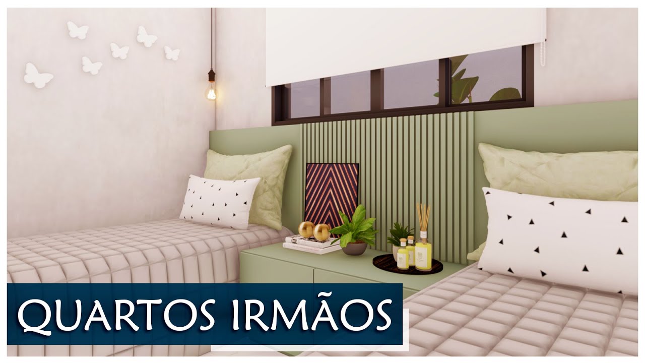 QUARTO PARA IRMÃOS/IRMÃS | 9 Ideias de decoração