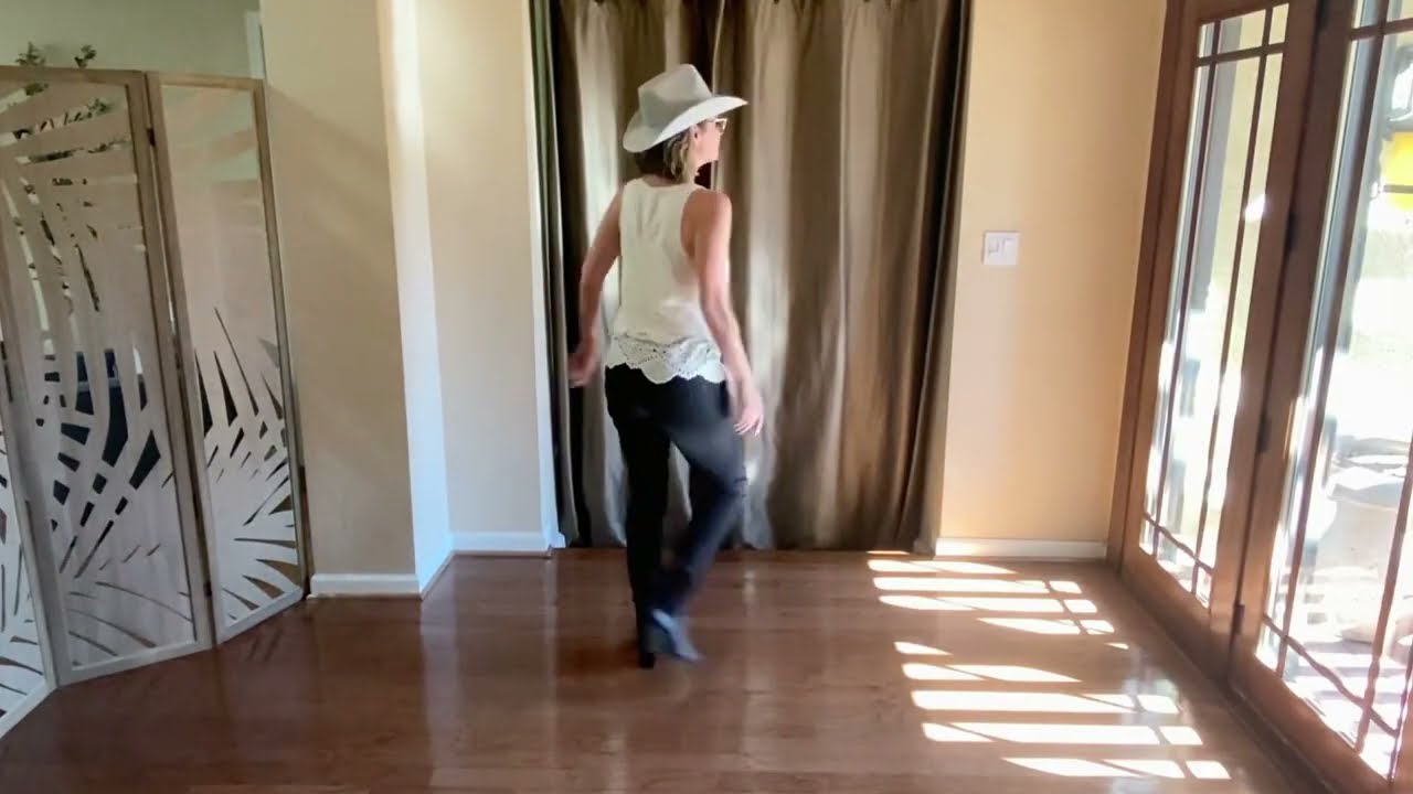 THE WOLF Line Dance Demo to Music #linedance
