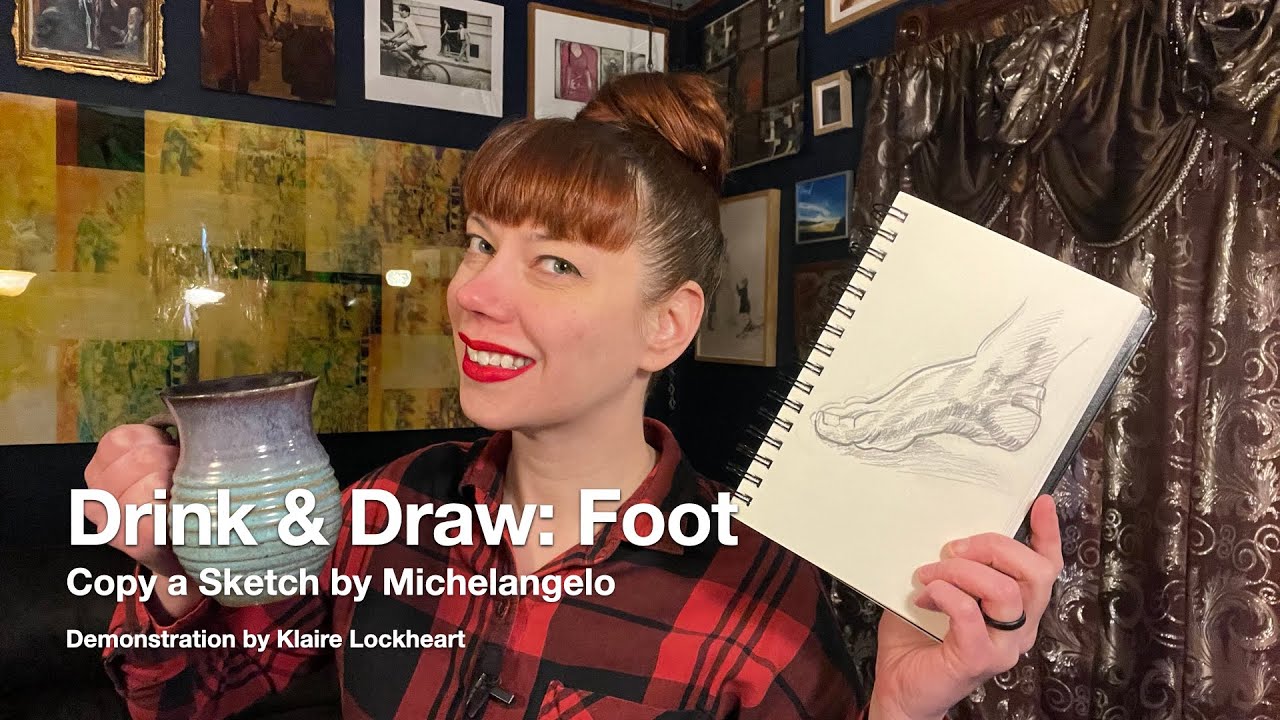 Drink and Draw Foot UCK Preview