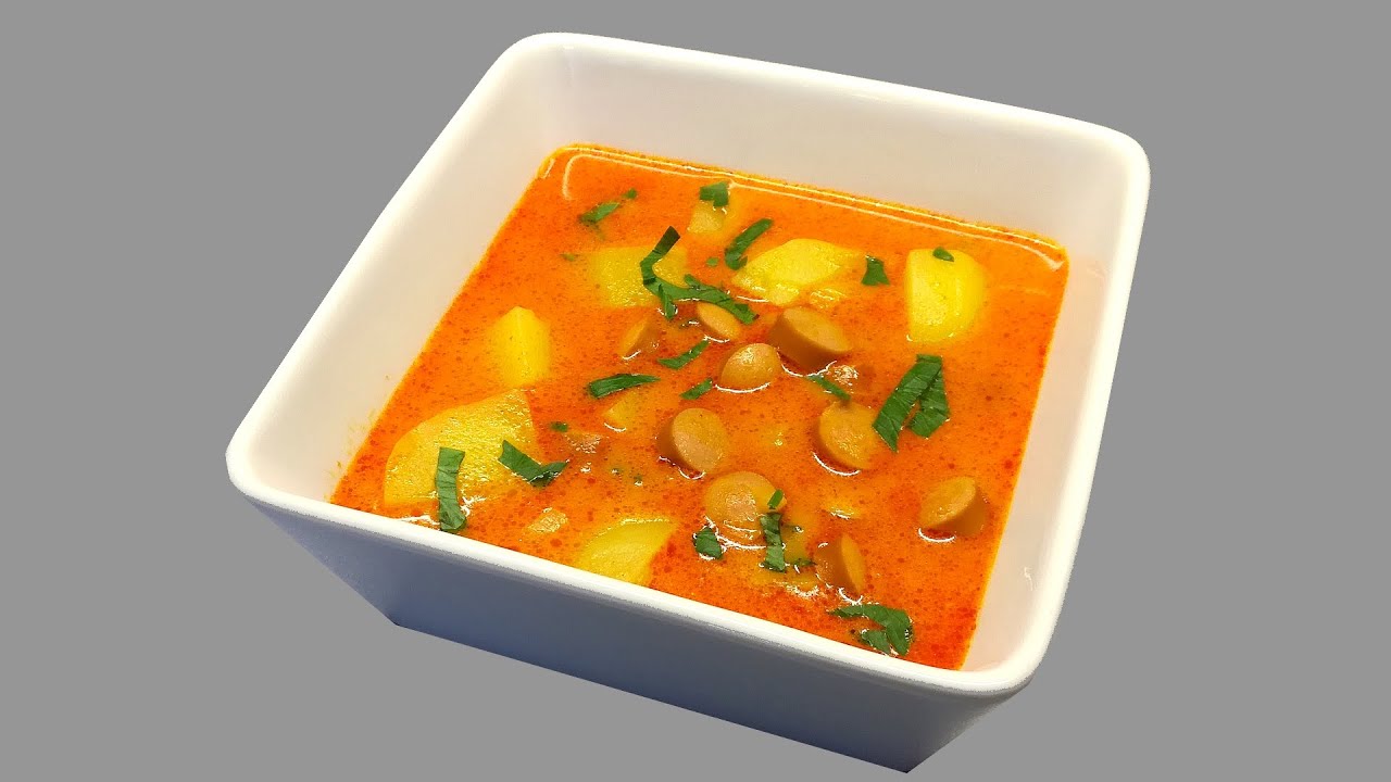 Frankfurtská polévka recept