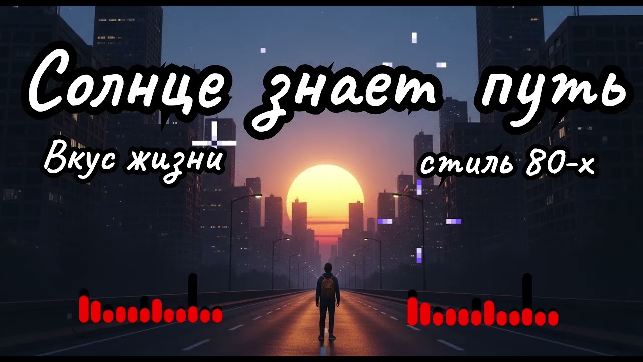 Солнце знает путь | Вдохновлённая атмосферой музыки Виктора Цоя и группы Кино #цой#солнце#80smusic