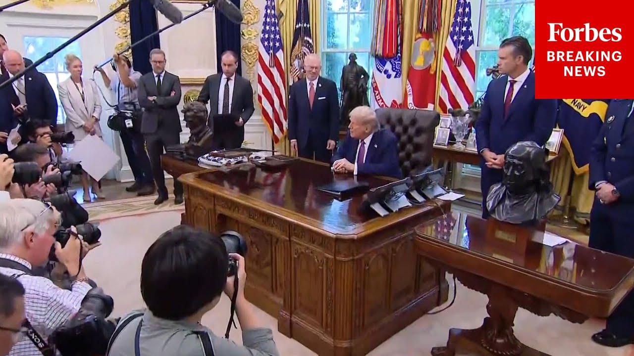 ICYMI: Trump Signs Executive Order Changing Pentagon's Name To 'Department Of War' & Takes Questions