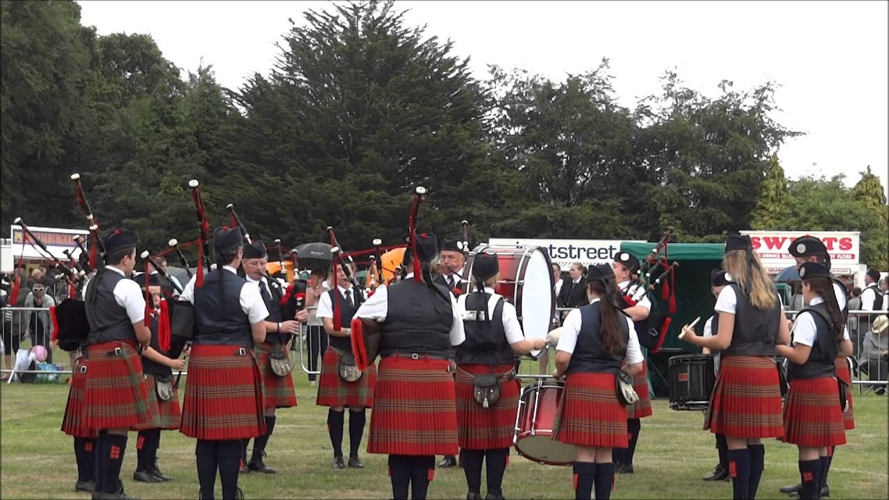 City of Brechin Pipe Band Grade 4B Scottish Pipe Band Championships Dumbarton 2014