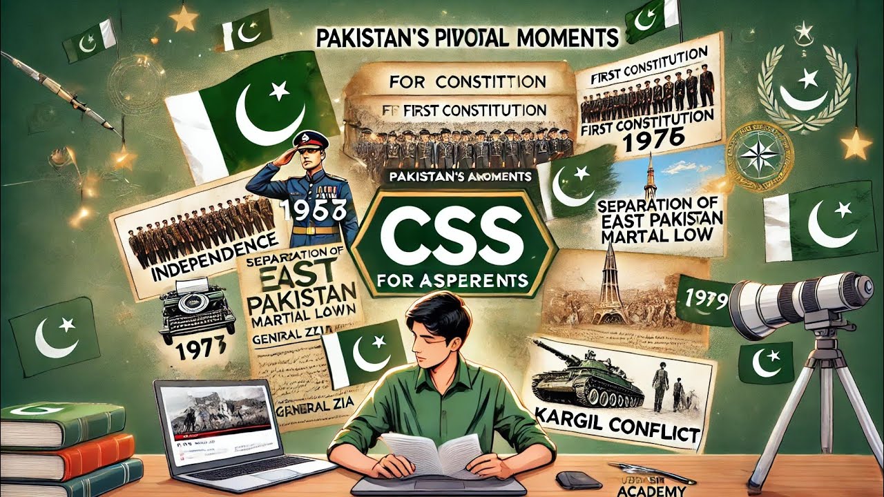 Key Events in Pakistan's History | Essential for CSS Aspirants