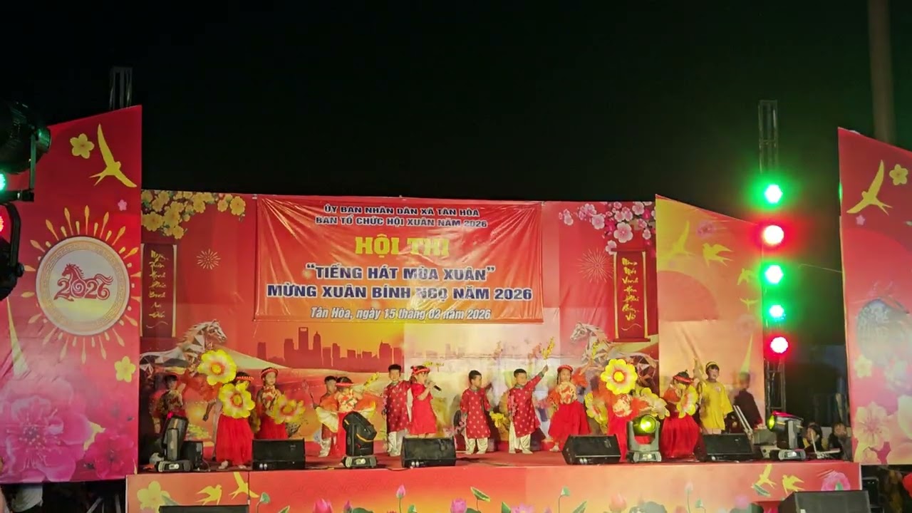 Mùa Xuân Của Em - Bé Nguyễn Trúc Nhã  Lam và Tốp ca múa Mẫu Giáo Bình Nghị - 28 Tết  15/2/2026