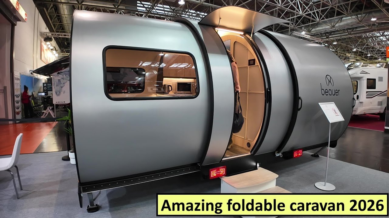 Foldable caravan 2026 from Beauer