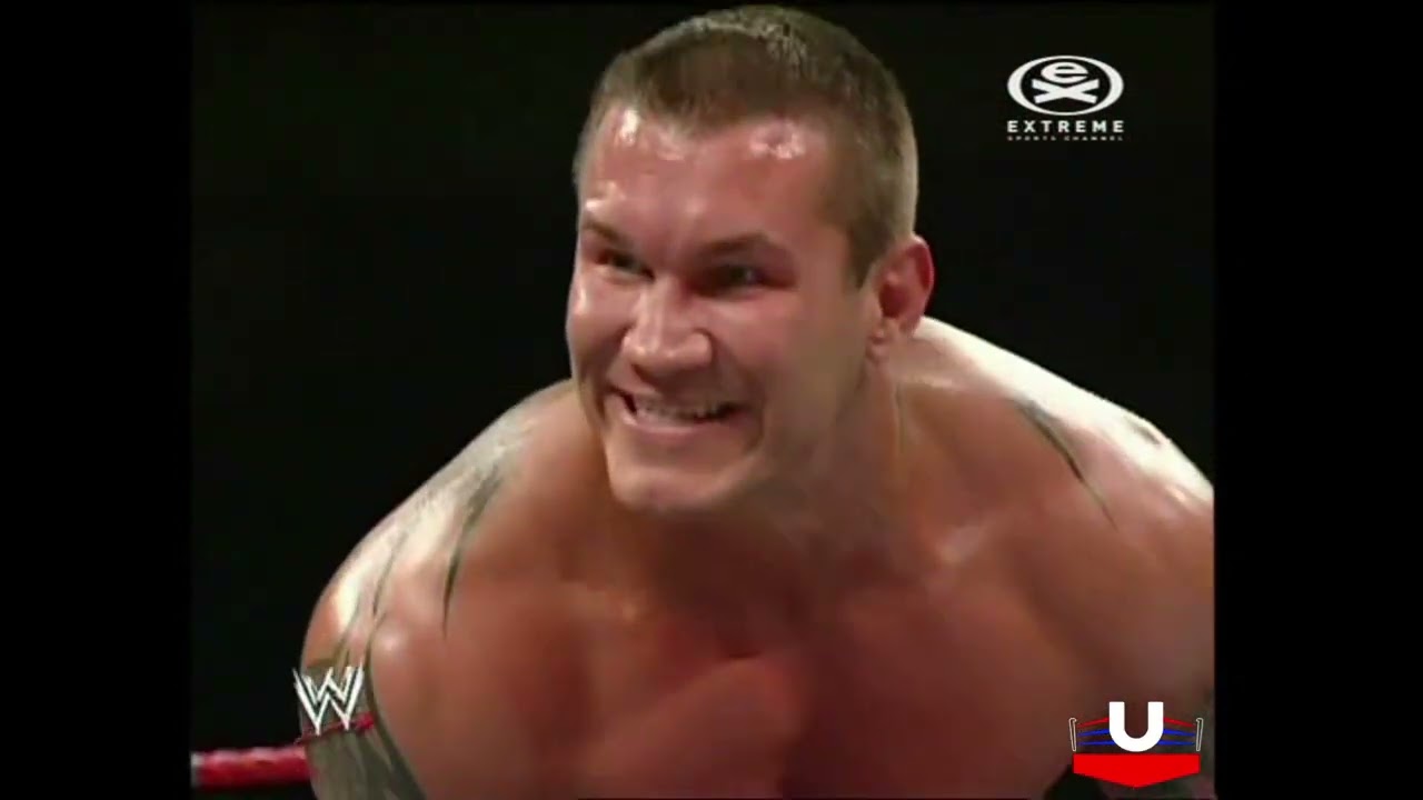 WWE Raw 17.09.2007: Randy Orton vs. John Cena Sr. - PL