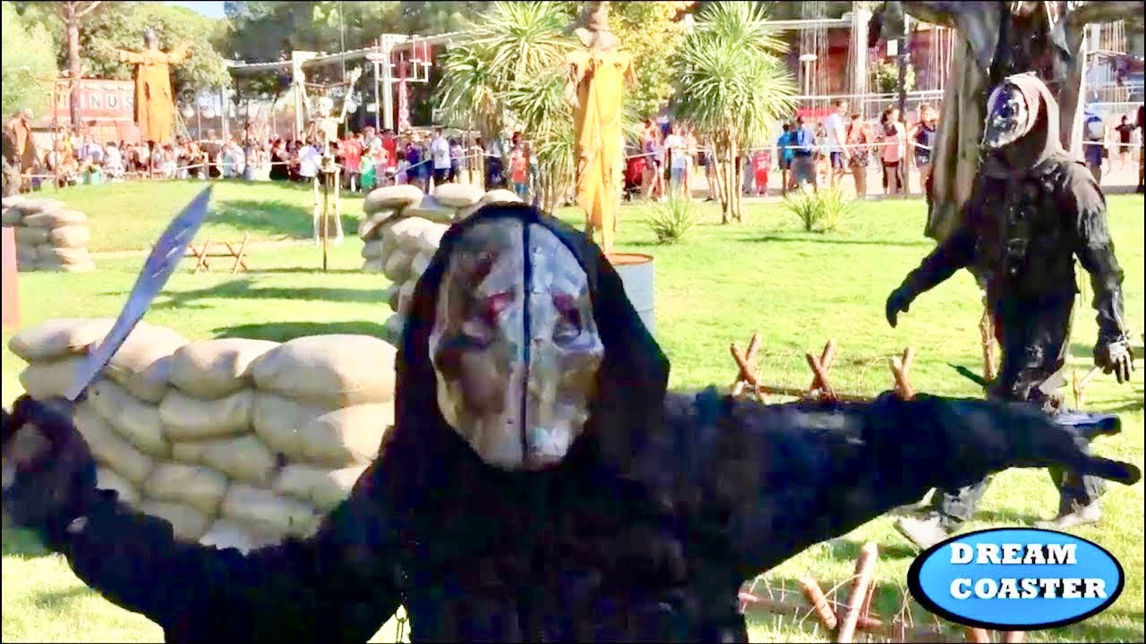 HALLOWEEN PARQUE DE ATRACCIONES 2018 HUNTERS