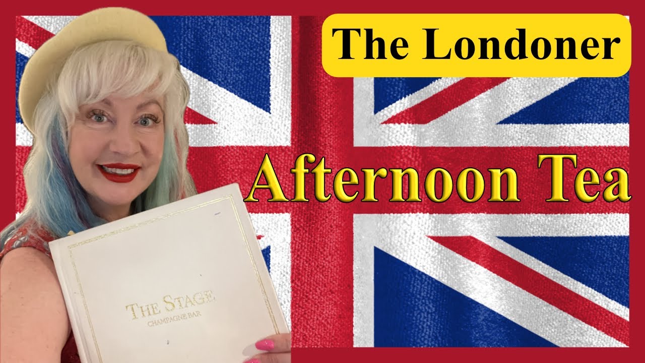 THE LONDONDER LUXURY AFTERNOON TEA - LEICESTER SQUARE LONDON- THE STAGE RESTAURANT