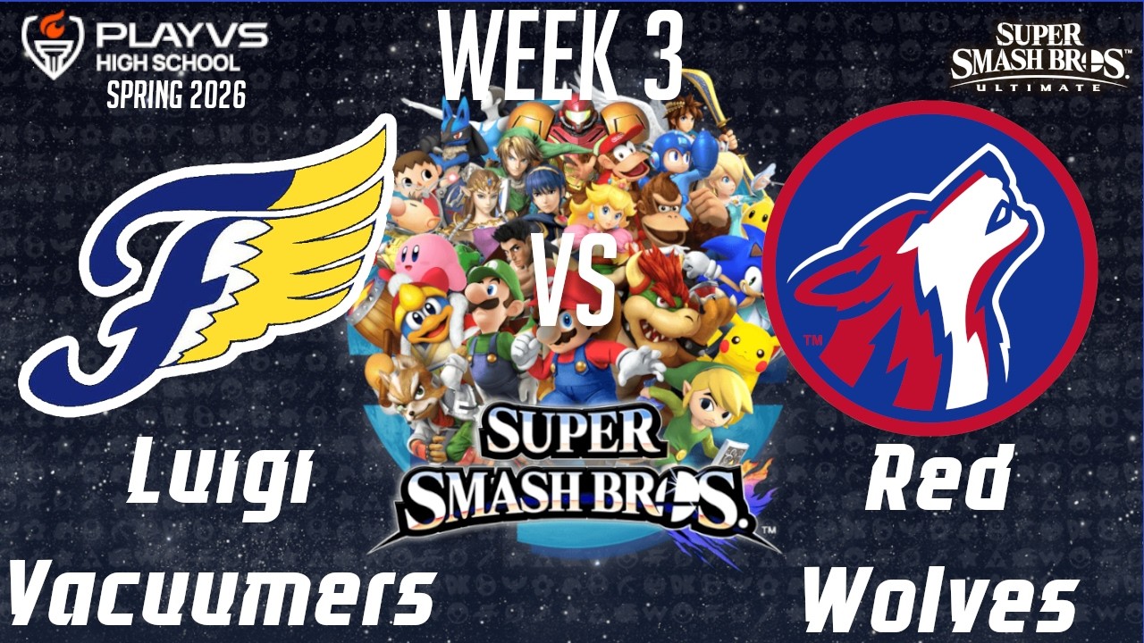 Smash Week 3: Luigi Vacuumers vs. Red Wolves