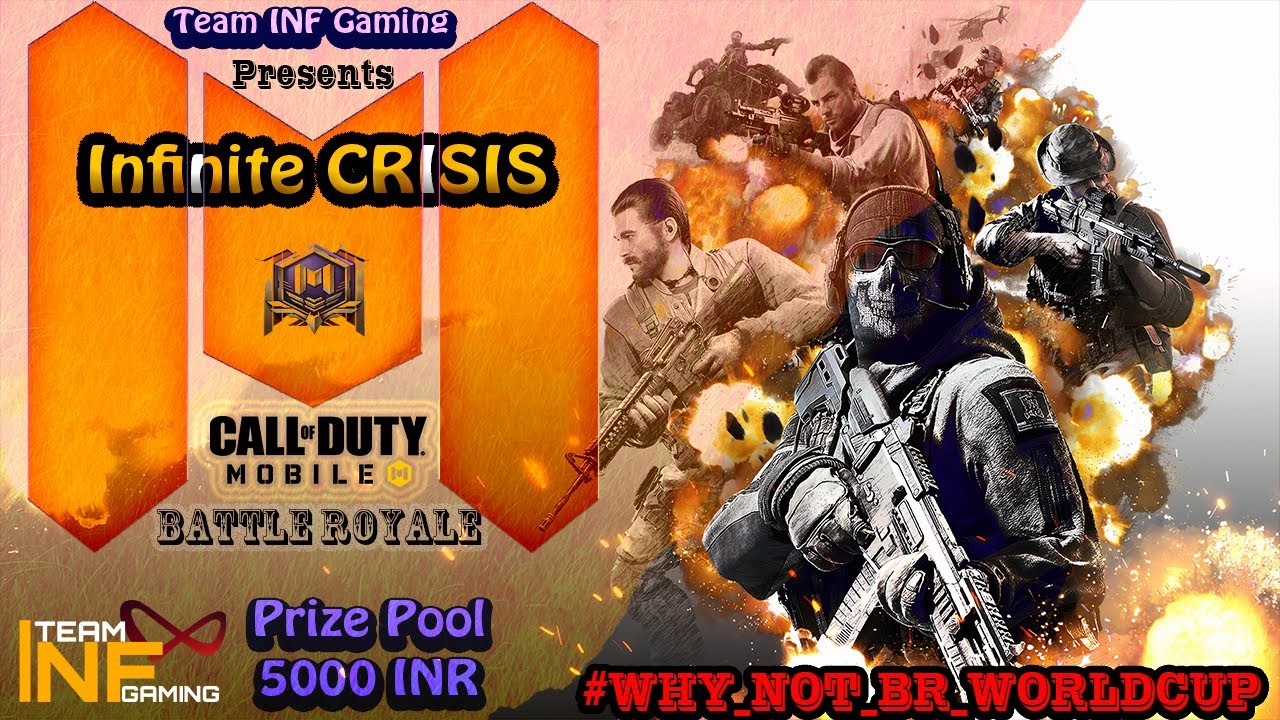 CODM  |  INFINITE CRISIS | FINALS | TEAM INF GAMING | Road To 900 || #WHY_NOT_BR_WORLDCUP​​?