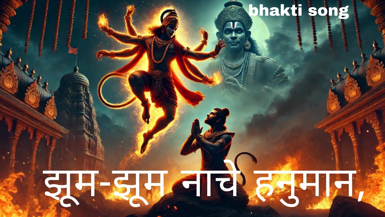 झूम-झूम नाचे हनुमान ||राम नाम की धुन में मगन || new hanuman ji song video