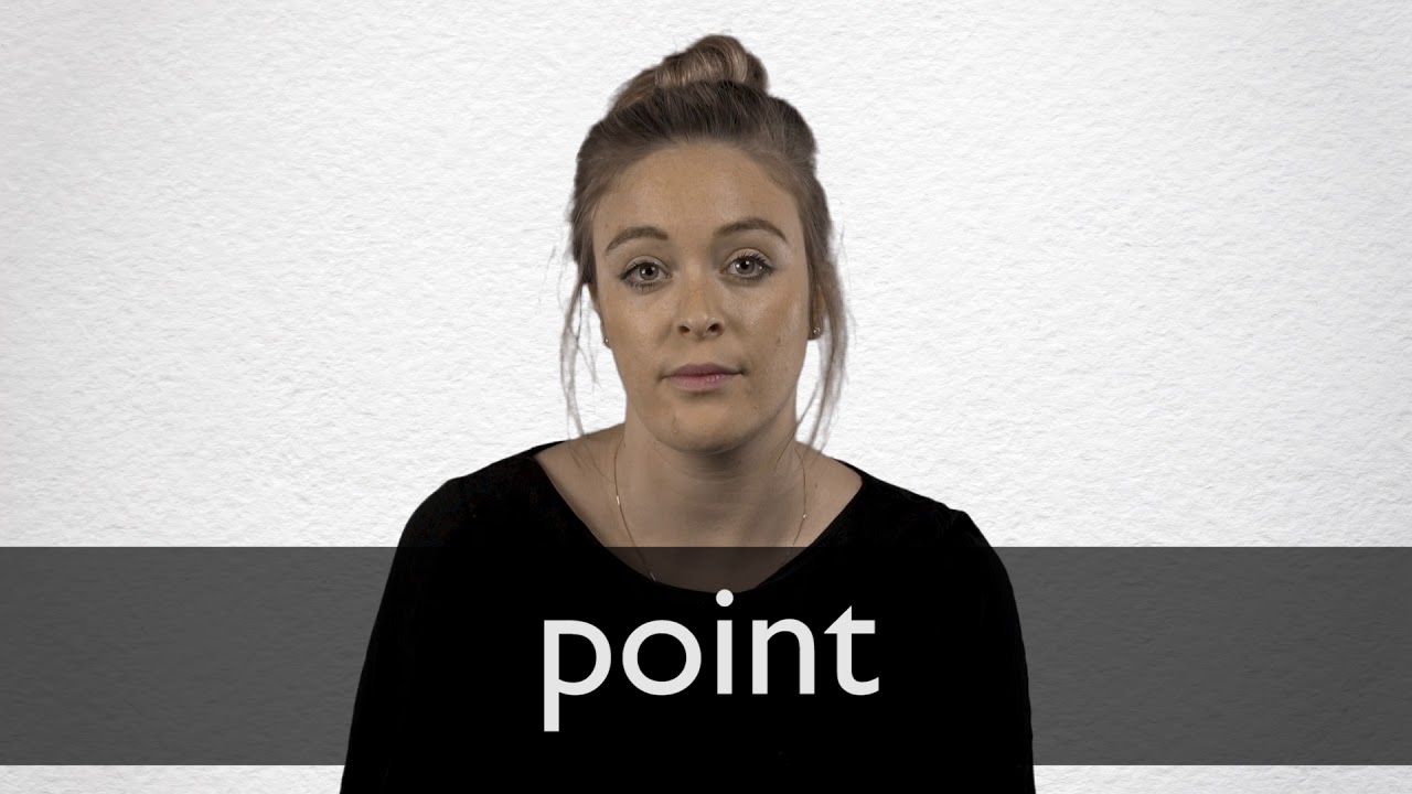 How to pronounce POINT in British English