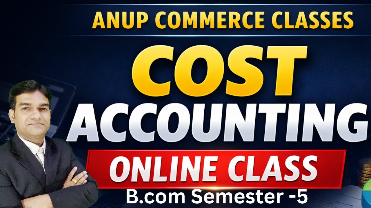 Cost Accounting for B.Com Semester 5 | BBMKU | Full Syllabus + Study Plan