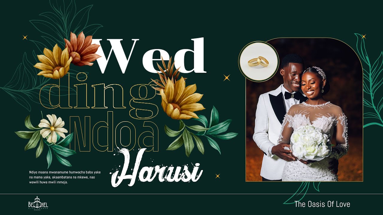 Wedding Service/Ibada ya Ndoa-Fales & Valeriana | 11.10.2025
