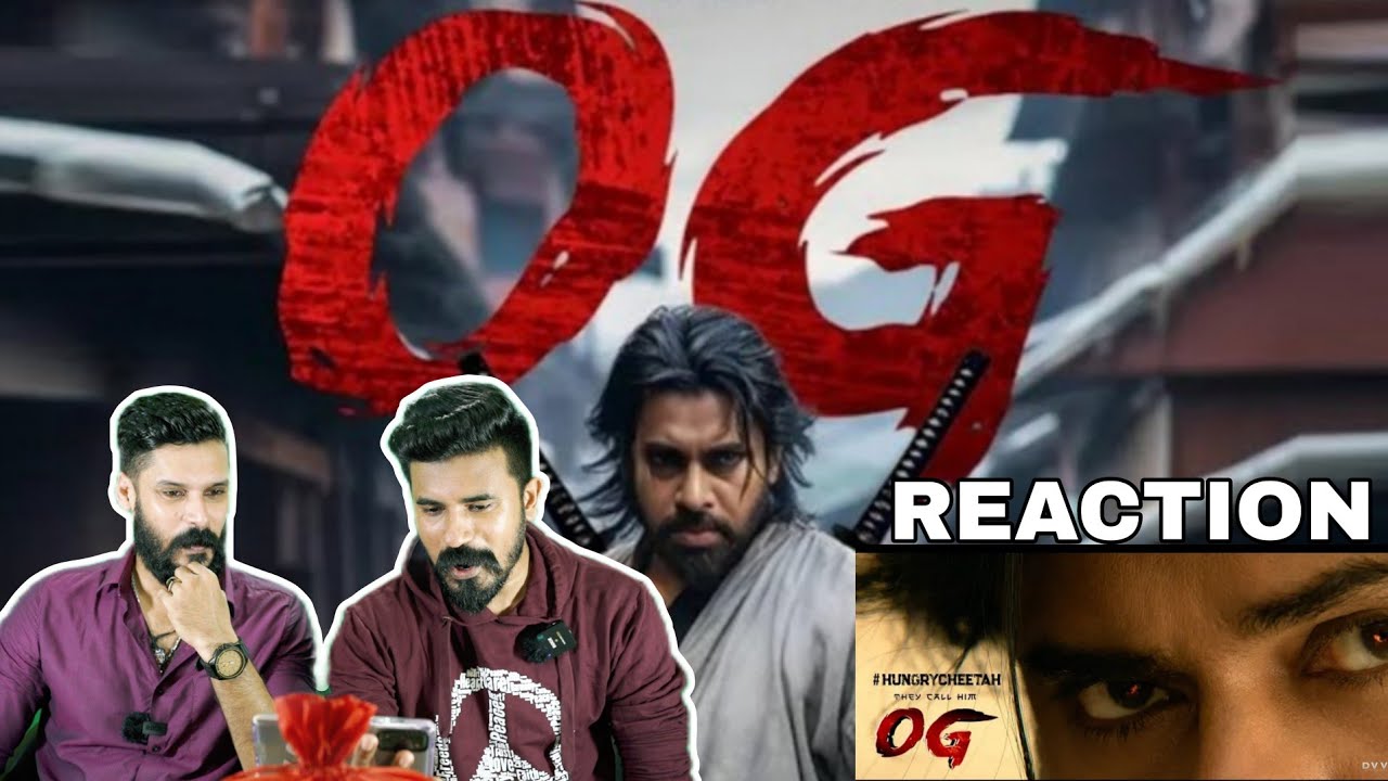 OG Glimpse Video Reaction Malayalam | Pawan kalyan OG Teaser | Entertainment Kizhi