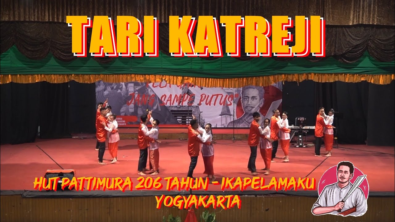 TARI KATREJI - HUT PATTIMURA 206th || IKAPELAMAKU - Yogyakarta 2023