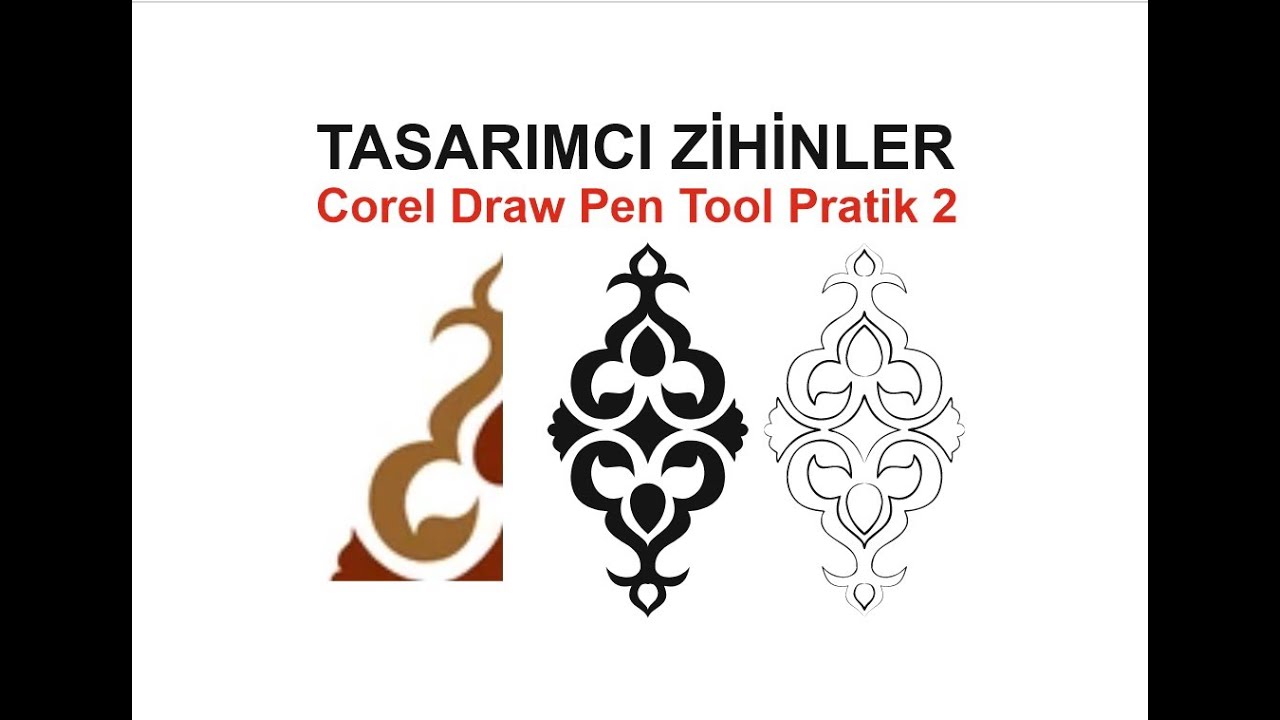 Corel Draw Pen aracı ile çizim  yapmak #coreldraw #coreldrawtutorial #coreltutorial
