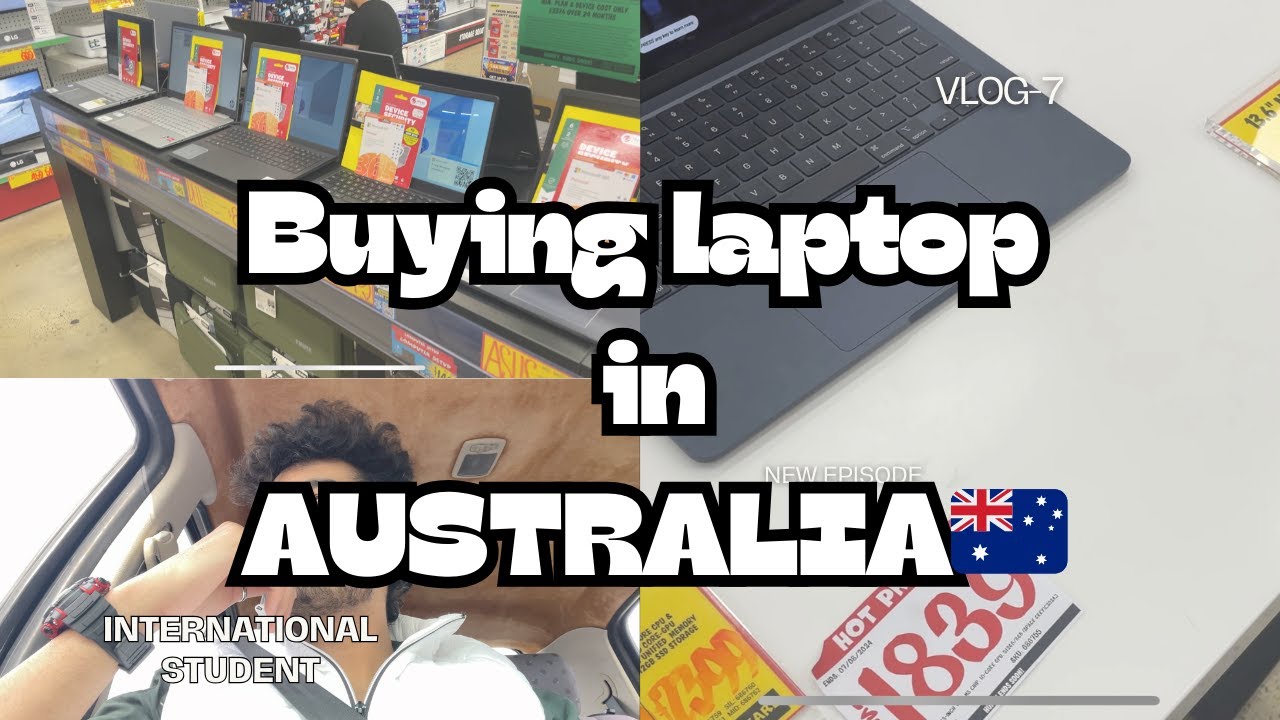 BUYING LAPTOP IN AUSTRALIA 🇦🇺 | LAPTOP UNBOXING | INTERNATIONAL STUDENT | PERTH | VLOG |