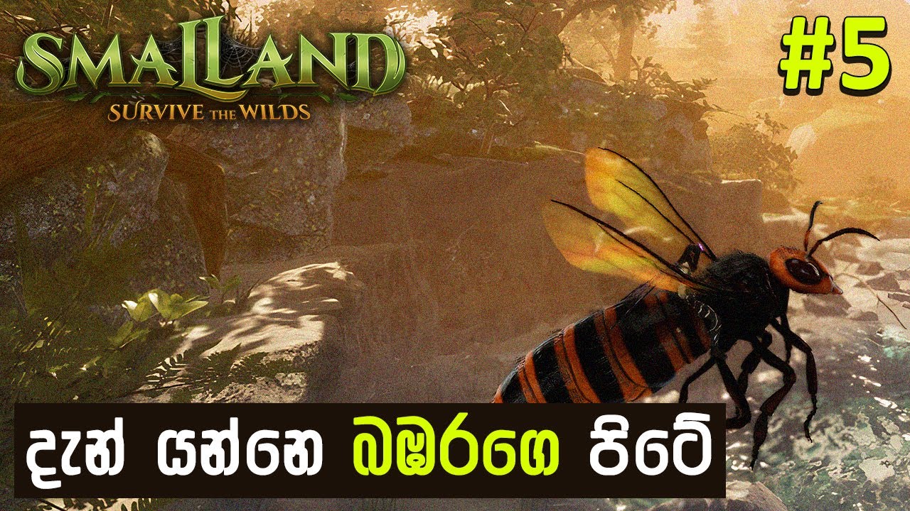 Yep, That’s Me Flying a Giant Hornet 🐝😎 — Smalland Sinhala E05 │ 