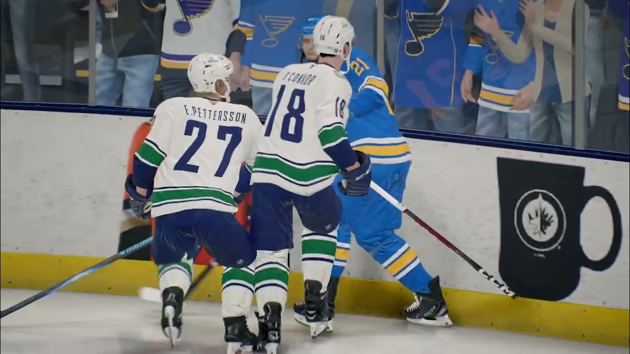 NHL 26 Vancouver Canucks franchise start of year 2