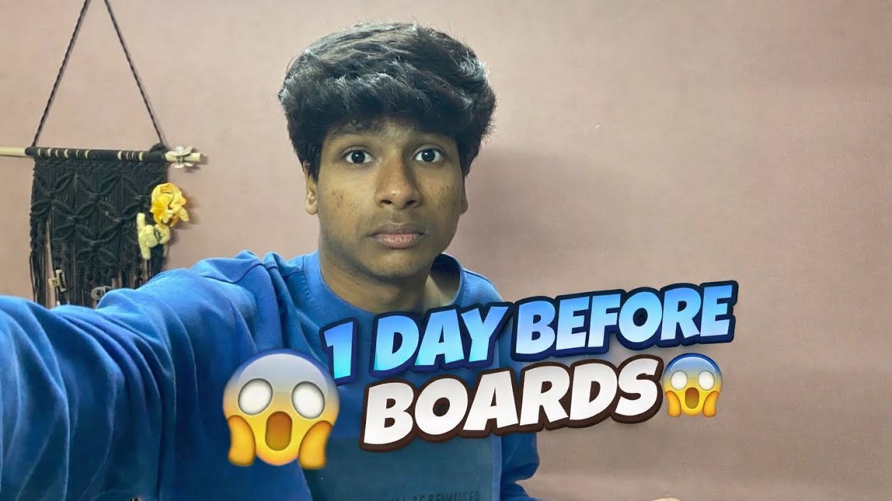 1 Day Before Boards 📚😱| Kall Kya Hogaa 🥺 || Ahtesham Vlogs 