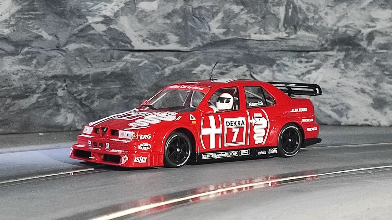 slot car slot.it ALFA ROMEO 155 V6 TiDM  NANNINI #slotcar #alfaromeo155