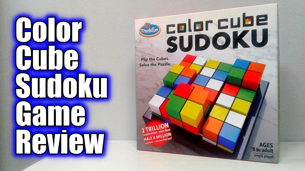 Color Cube Sudoku | ThinkFun