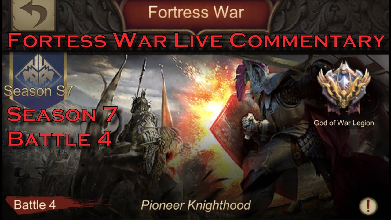 Fortress War Season 7 Battle 4 | War and Order