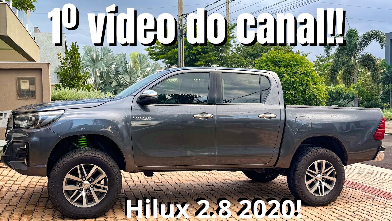 Primeiro video do canal!! Hilux 2.8 SRV 2019/2020 lift 2