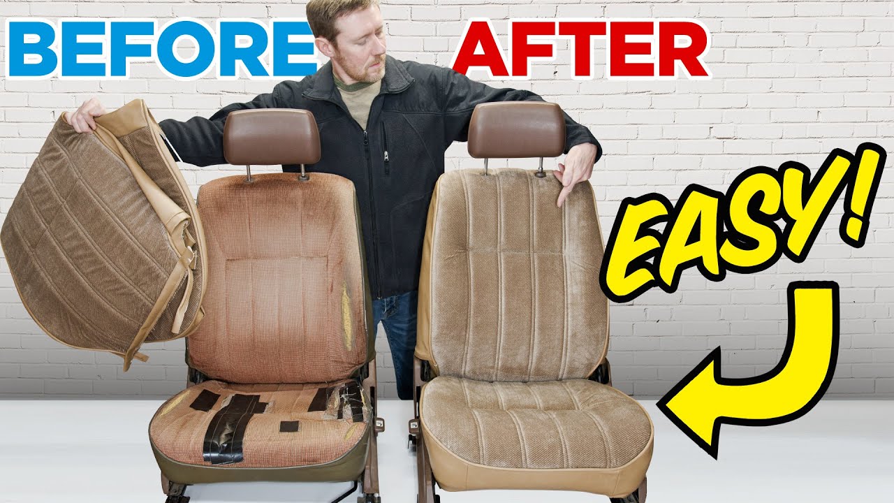 How to Reupholster Old Car/Truck Seats: Toyota 4Runner