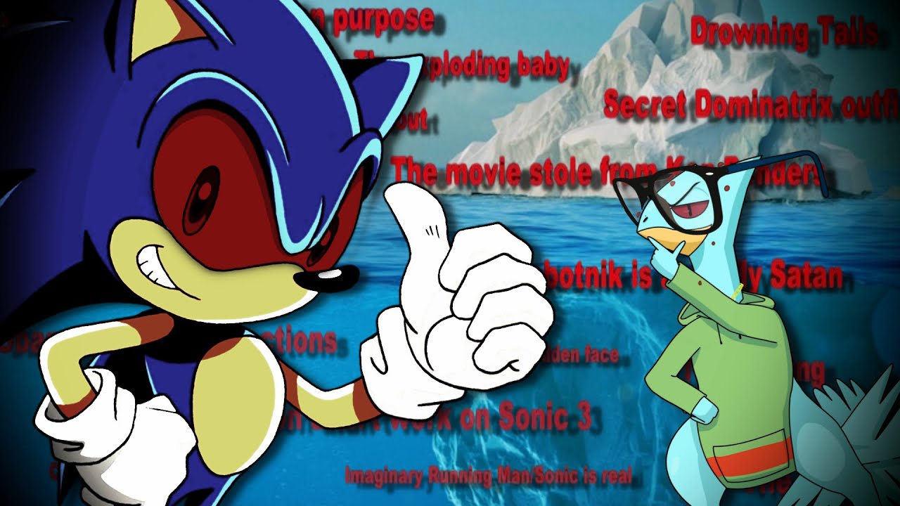 L’ICEBERG DE SONIC (Et après on s’étonne qu’il veut pas nager)