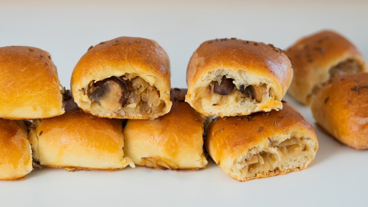 Paszteciki z kapustą i grzybami 🎄✨| przepis